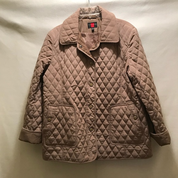 Gallery Size XL Taupe “Quilted” Pattern Jacket - Picture 13 of 16